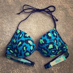 Victoria Secret leopard bathing suit top